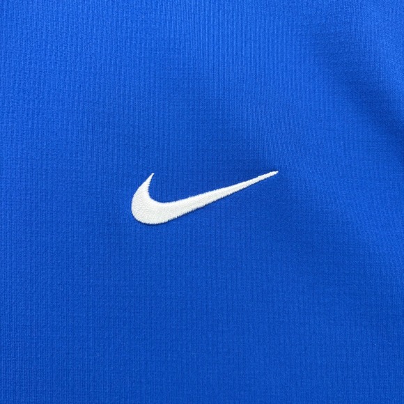 Nike Dri Fit Polo Shirt Mens 3XL Performance Blue Short Sleeve Big Tall Athletic - Picture 3 of 12